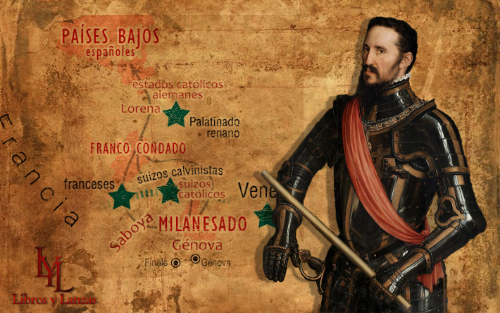Duque de Alba y Camino Español Libros y Lanzas